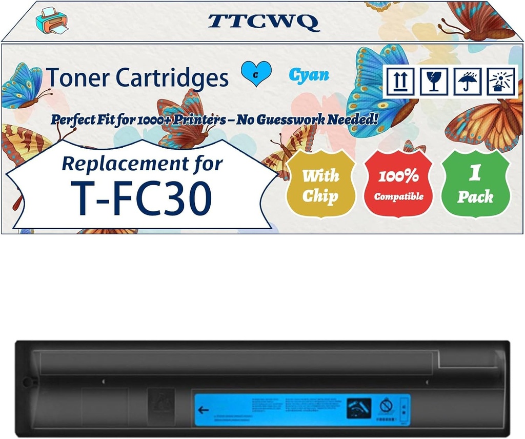 Toshiba Toner T Fc30E C 6AJ00000099 cyan Original Toner Cartridge Toner Cartridges