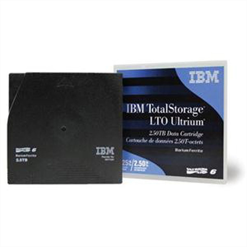 IBM TotalStorage LTO Ultrium 6 Blank data tape 2.5 TB 6.25 / 12 M Magnetic Media 00V7590