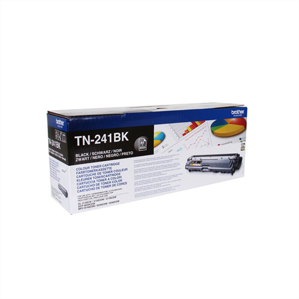 Brother TN241BK Toner Cartridge Original Black 2500 pages Toner Cartridges