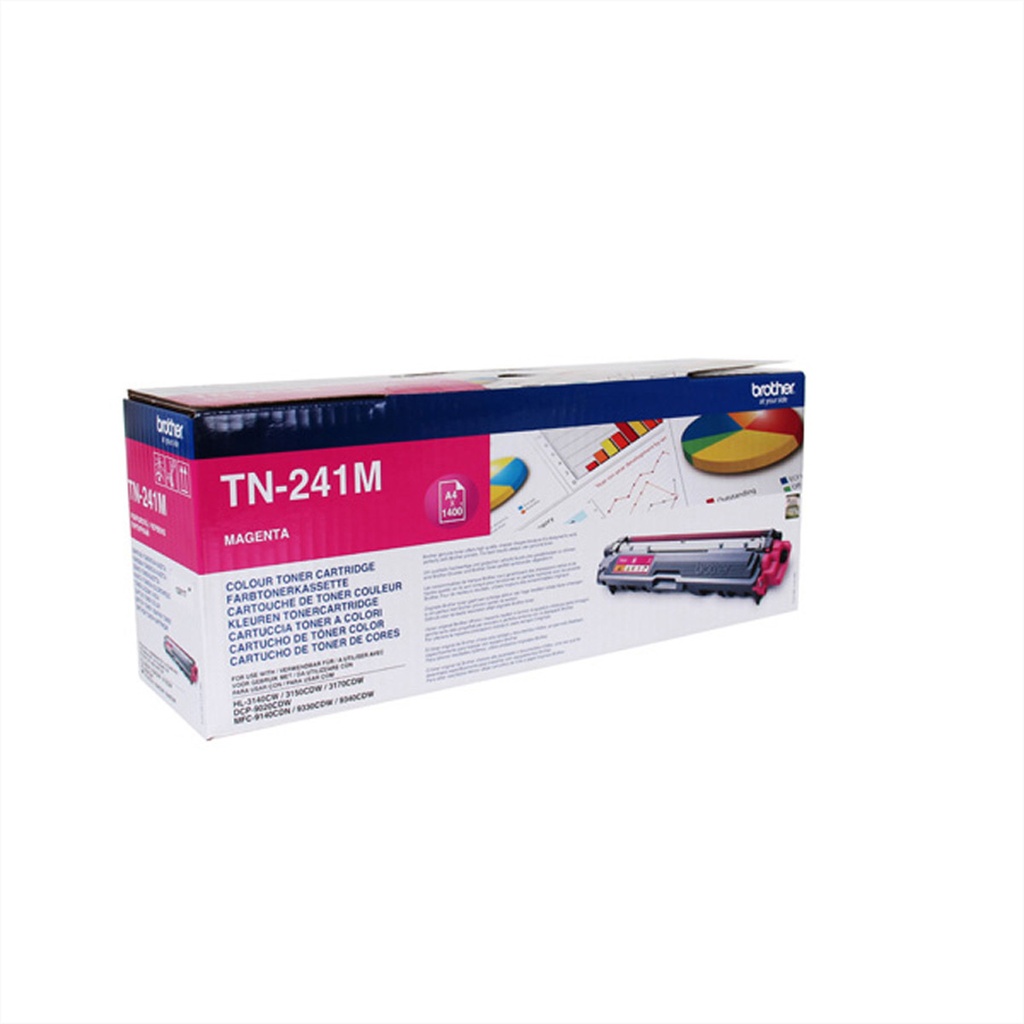 Brother TN241M Toner Cartridge Original magenta 1400 pages Toner Cartridges