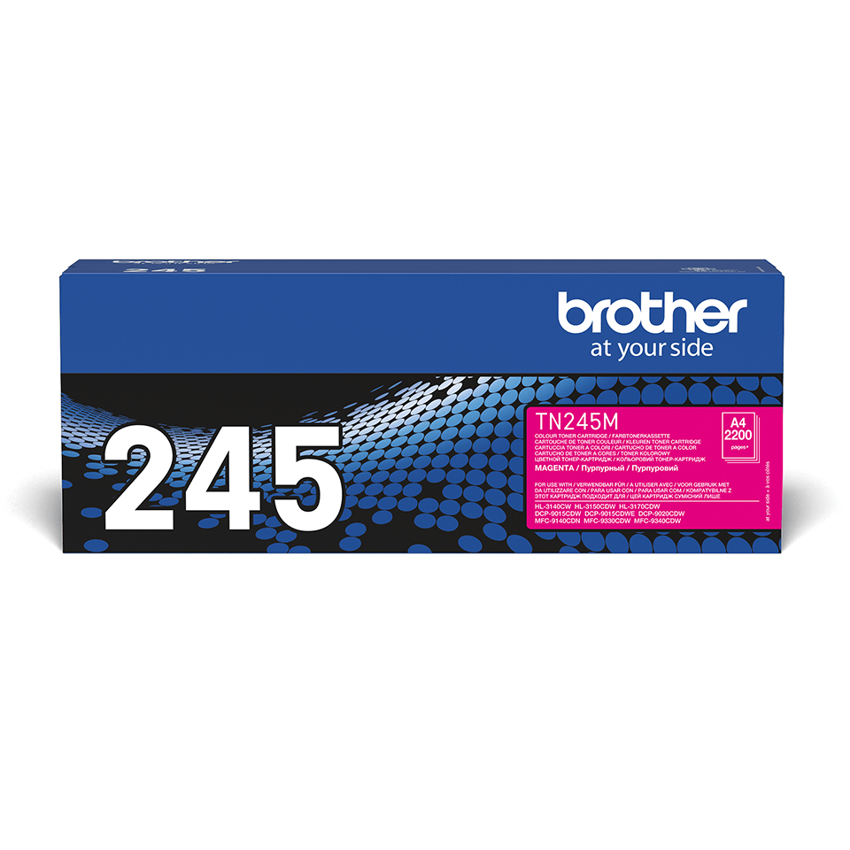Brother TN245M Magenta 2200 Pages Toner Cartridges