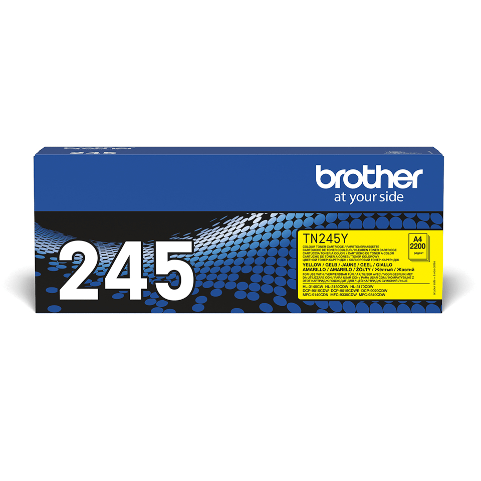 Brother TN-245Y 2200 pages Yellow 1 PC(s Toner Cartridges