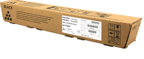 Ricoh Toner 842052 MP C5501 Black Original Toner Cartridge Toner Cartridges