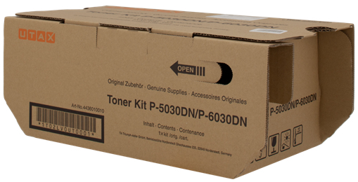 [2810044000] Utax 4436010010 Black 1 piece e Original Toner Cartridge Toner Cartridges