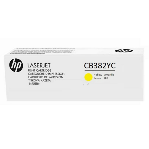 [2853215000] HP Yellow Contractual LJ Toner Crtg 21000 Pages CB382YC Cartridges