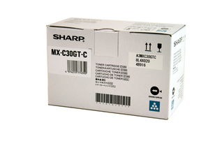 [2997494000] Sharp Toner Cyan MXC30GTC Original Toner Cartridge Toner Cartridges