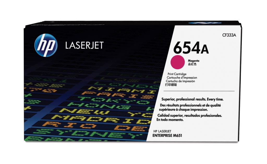 HP 654 A Magenta Original LaserJet Toner Cartridge 15000 pages Magenta 1 PC(s Toner Cartridges