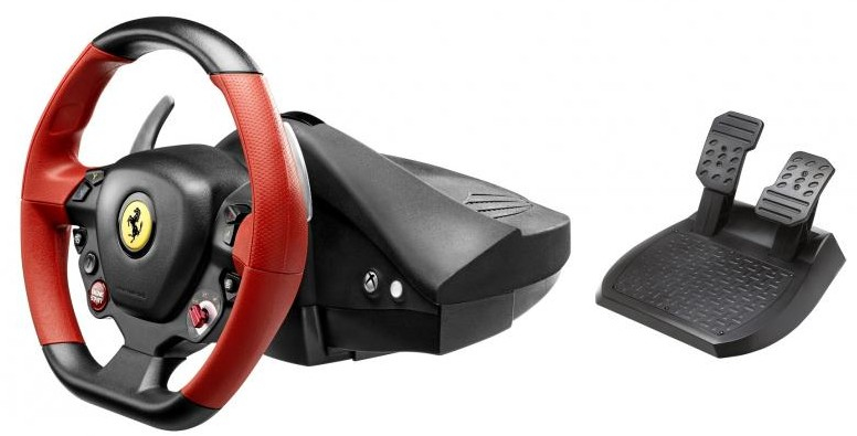 [3170645000] ThrustMaster Ferrari 458 Spider Lenkrad- and Steering Wheel 9 keys Keyboards, Mice & Input Devices