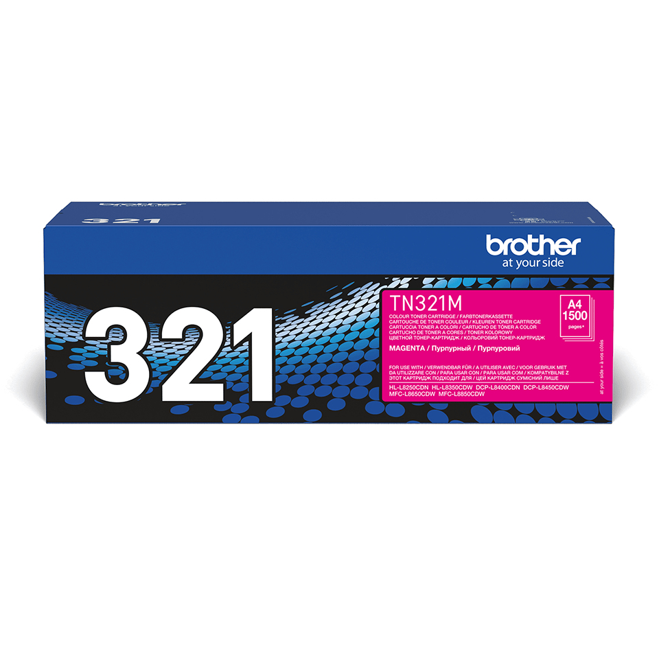 Brother TN-321 m 1500 pages Magenta 1 PC(s) Original Toner Cartridges TN321M