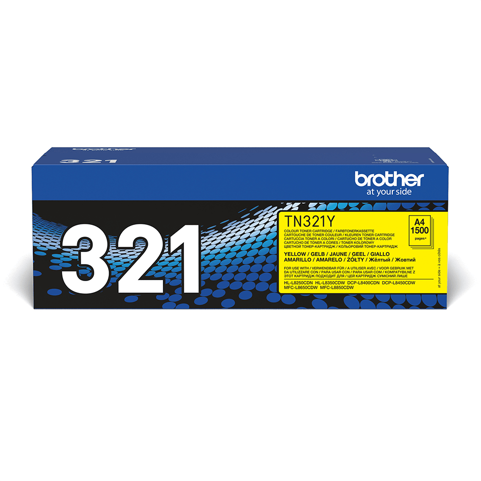 [3209198000] Brother TN-321Y 1500 pages Yellow 1 PC(s Toner Cartridges