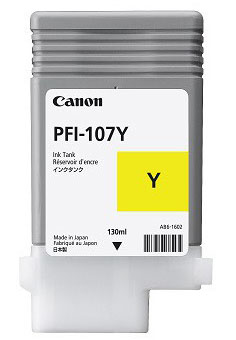 Canon PFI107 y 6708B001 Original Ink Cartridge Ink Cartridges