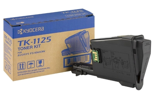 [3381363000] Kyocera Original TK-1125 Toner Black 2 Original Toner Cartridge Toner Cartridges