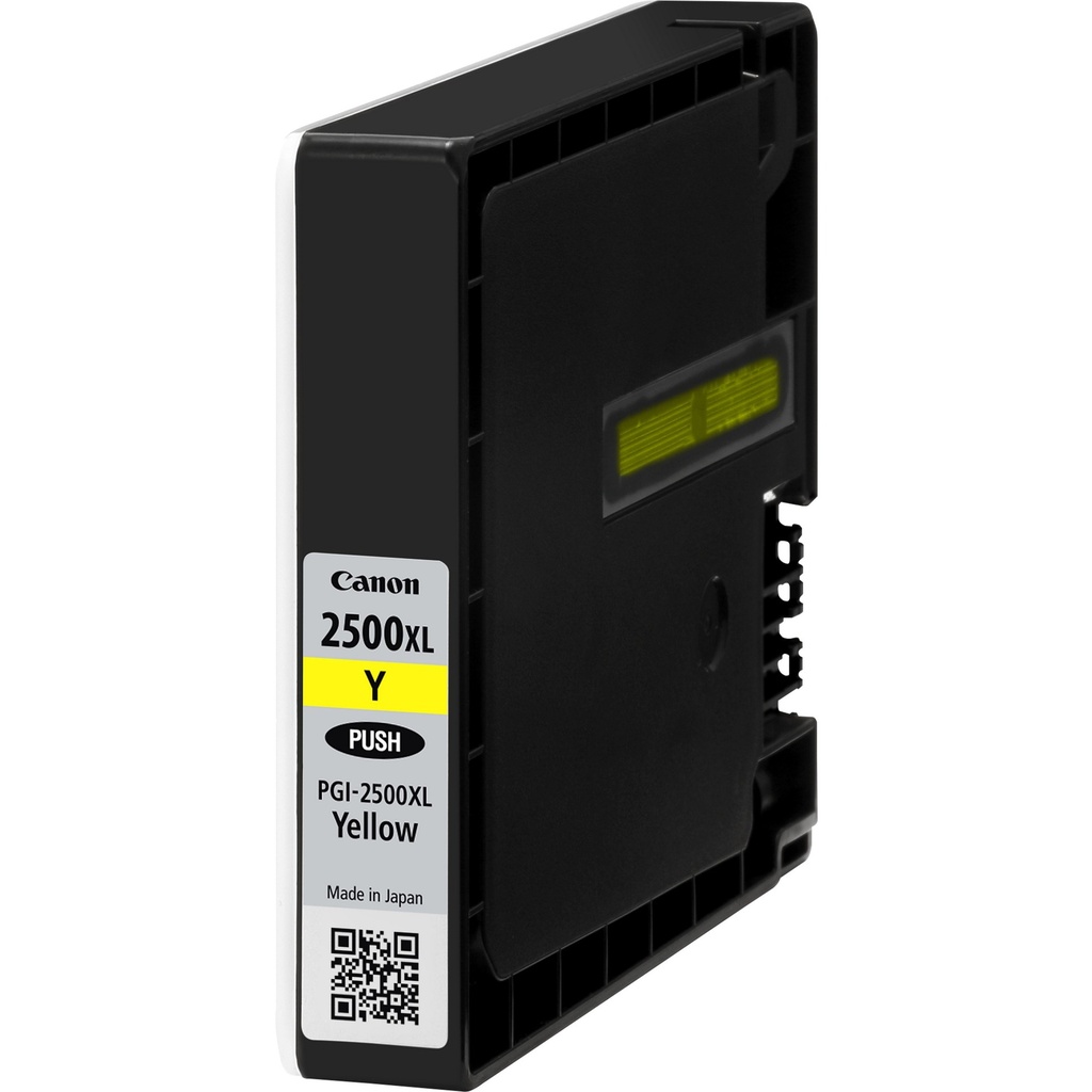 Canon PGI-2500XL Y High Yield Yellow Ink Cartridge Pigment-based 1 Original Cartridges 9267B001