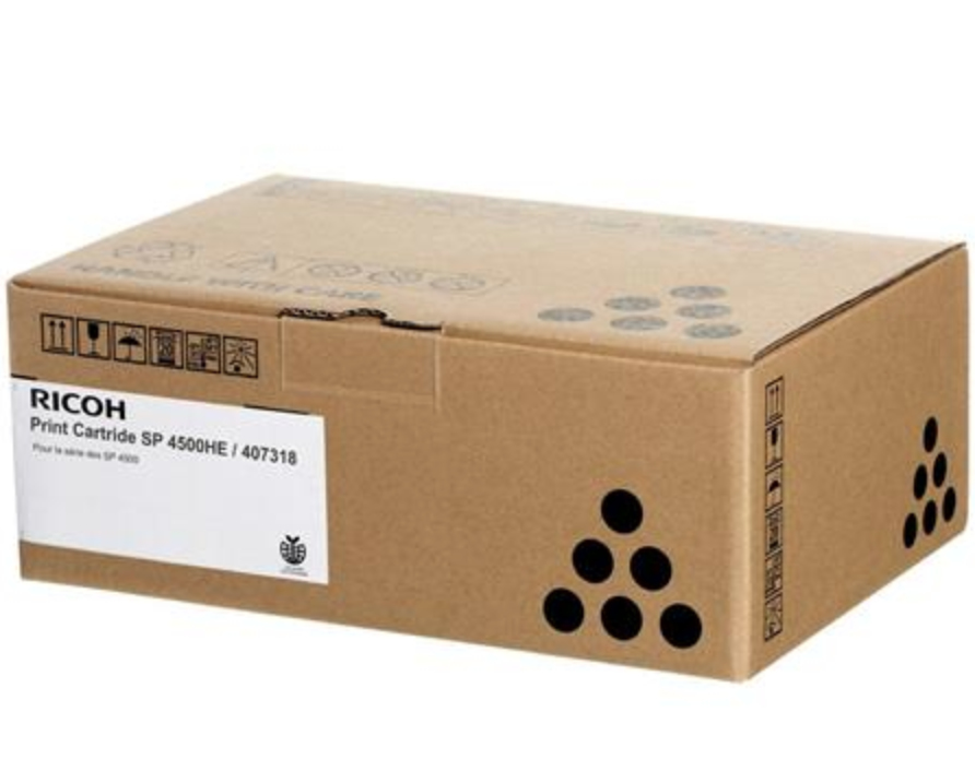 Ricoh SP 4500HE 12000 pages Black 1 PC(s) Original Toner Cartridges 407318