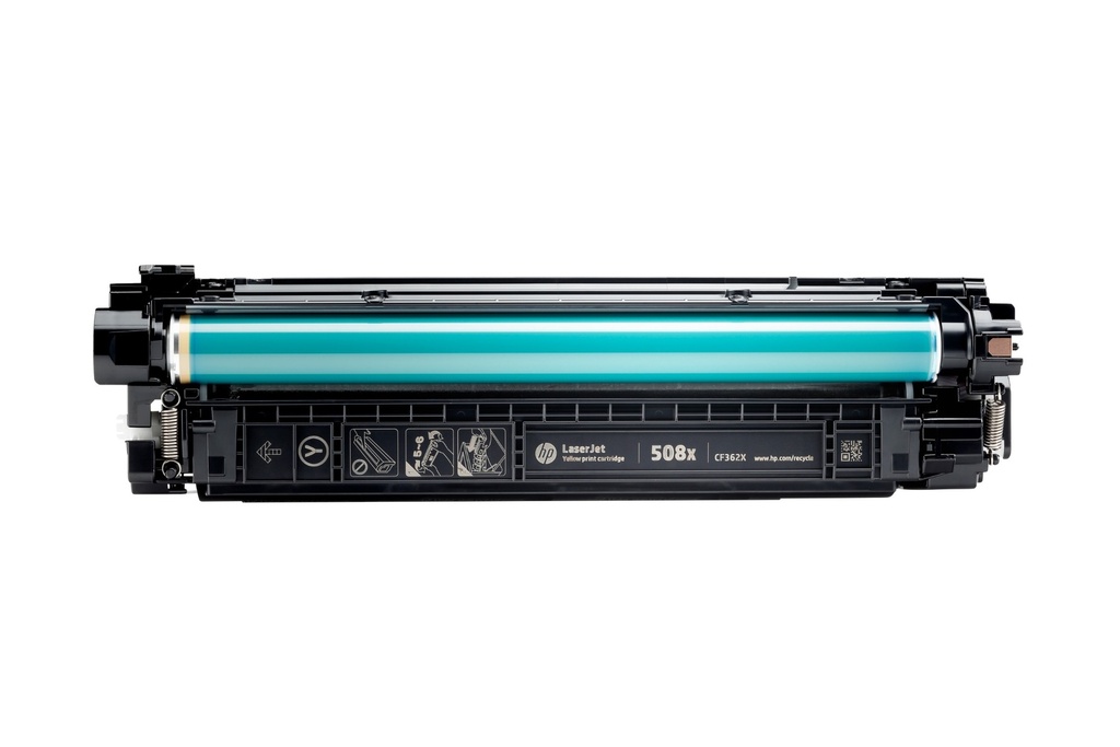 [3700440000] HP 508X High Yield Yellow Original LaserJet Toner Cartridge 9500 pages Yellow 1 PC(s Toner Cartridges