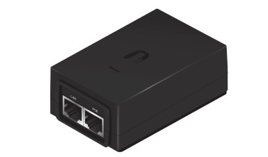 Ubiquiti PoE 24 30 W Gigabit Ethernet 10,100,1000 Mbit/s Black 24 V 30 W 100 240 V Network Accessories