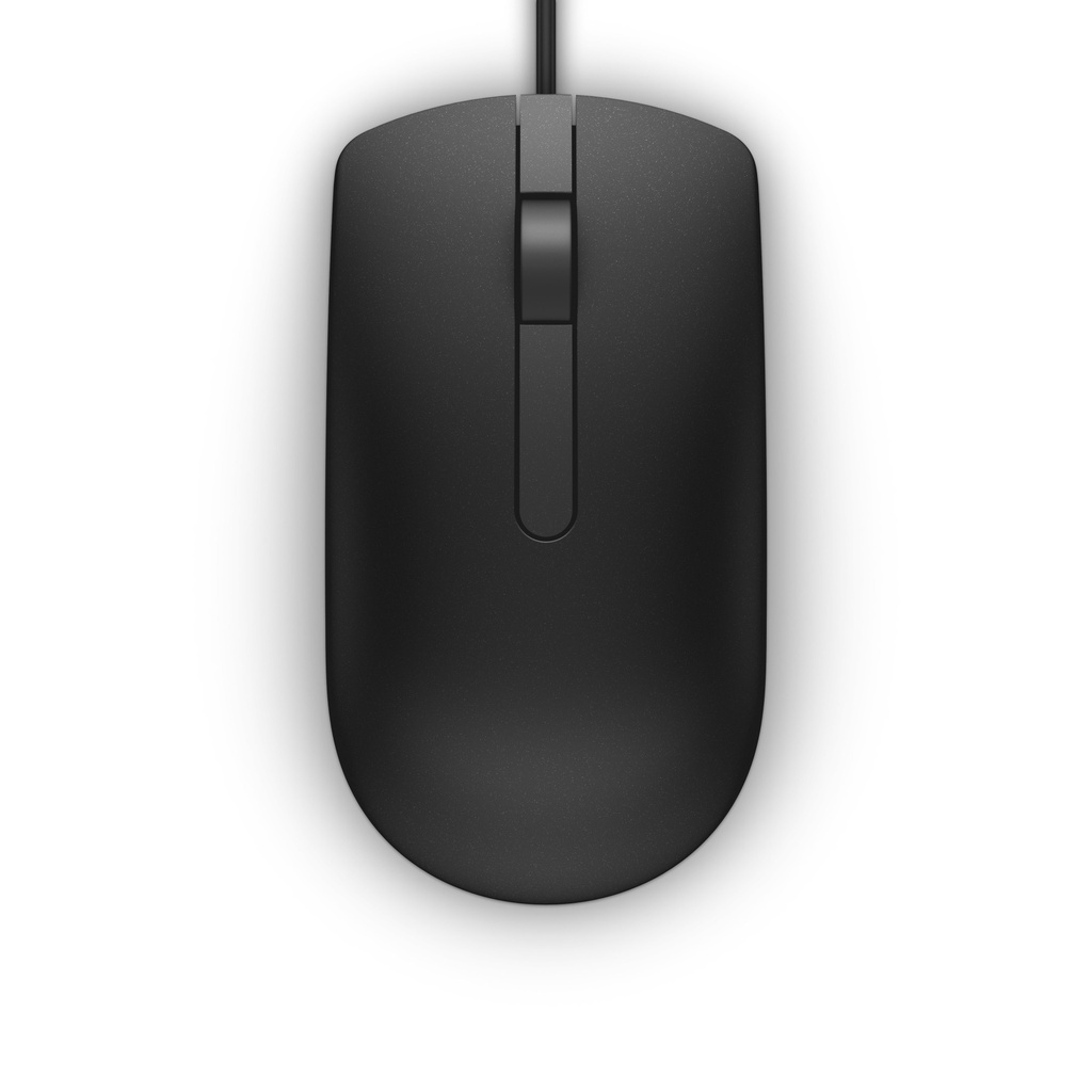 Dell Precision MS116 Mouse 1000 dpi Optical 2 keys Black Wheel Keyboards, Mice & Input Devices 570-AAIS