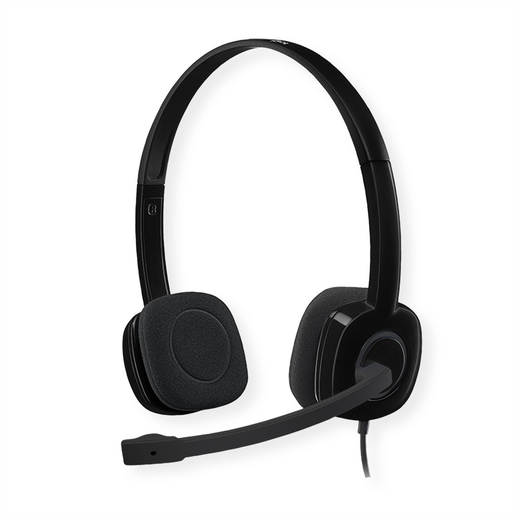 [3957302000] Logitech H151 Stereo Headset Headset 20 KHz Audio Equipment