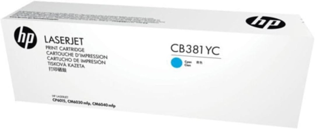 HP 824 A CB381YC Projekt packaging Toner cyan Original Toner Cartridge Toner Cartridges