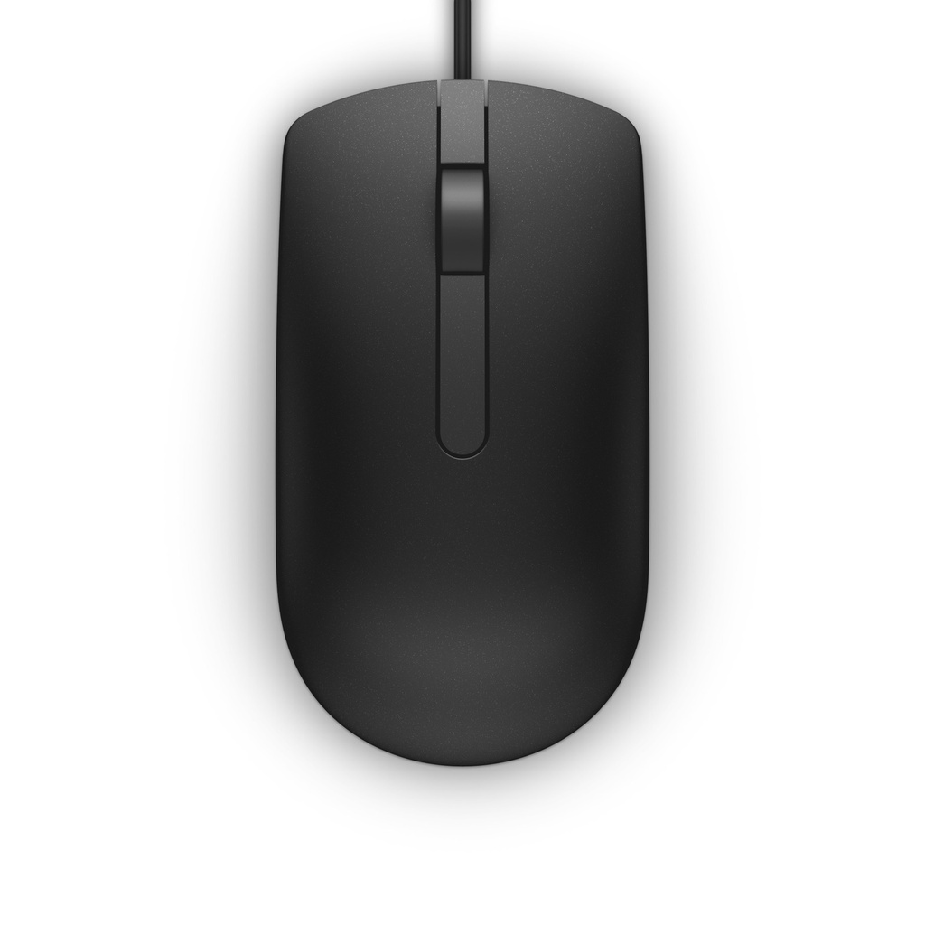 [3990805000] Dell MS116 Mouse 1000 dpi Optical 2 keys Black Wheel Keyboards, Mice & Input Devices 570-AAIR