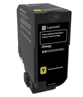 [4619427000] Lexmark 7000 pages Yellow 1 PC(s) Original Toner Cartridges 74C2SY0