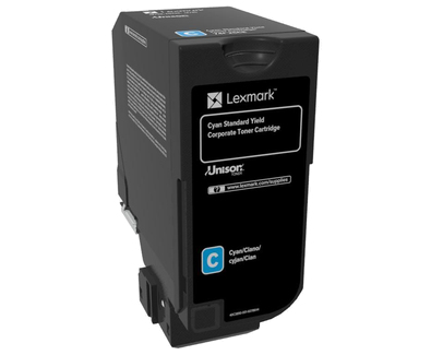 Lexmark 74C2SCE Cyan 1 PC(s Toner Cartridges