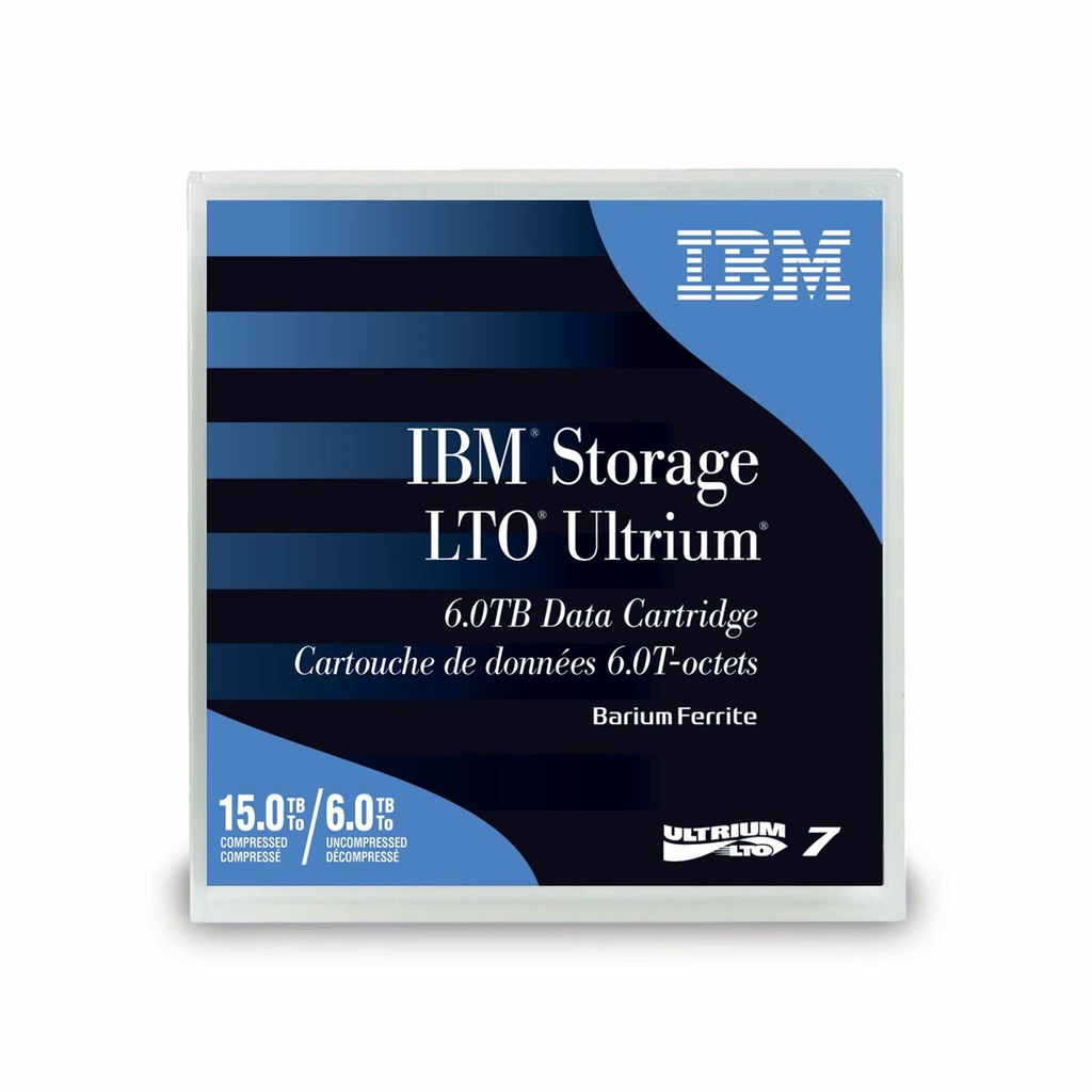 IBM LTO Ultrium 7 Data Cartridge Blank tape 6TB / 12 M Magnetic Media 38L7302