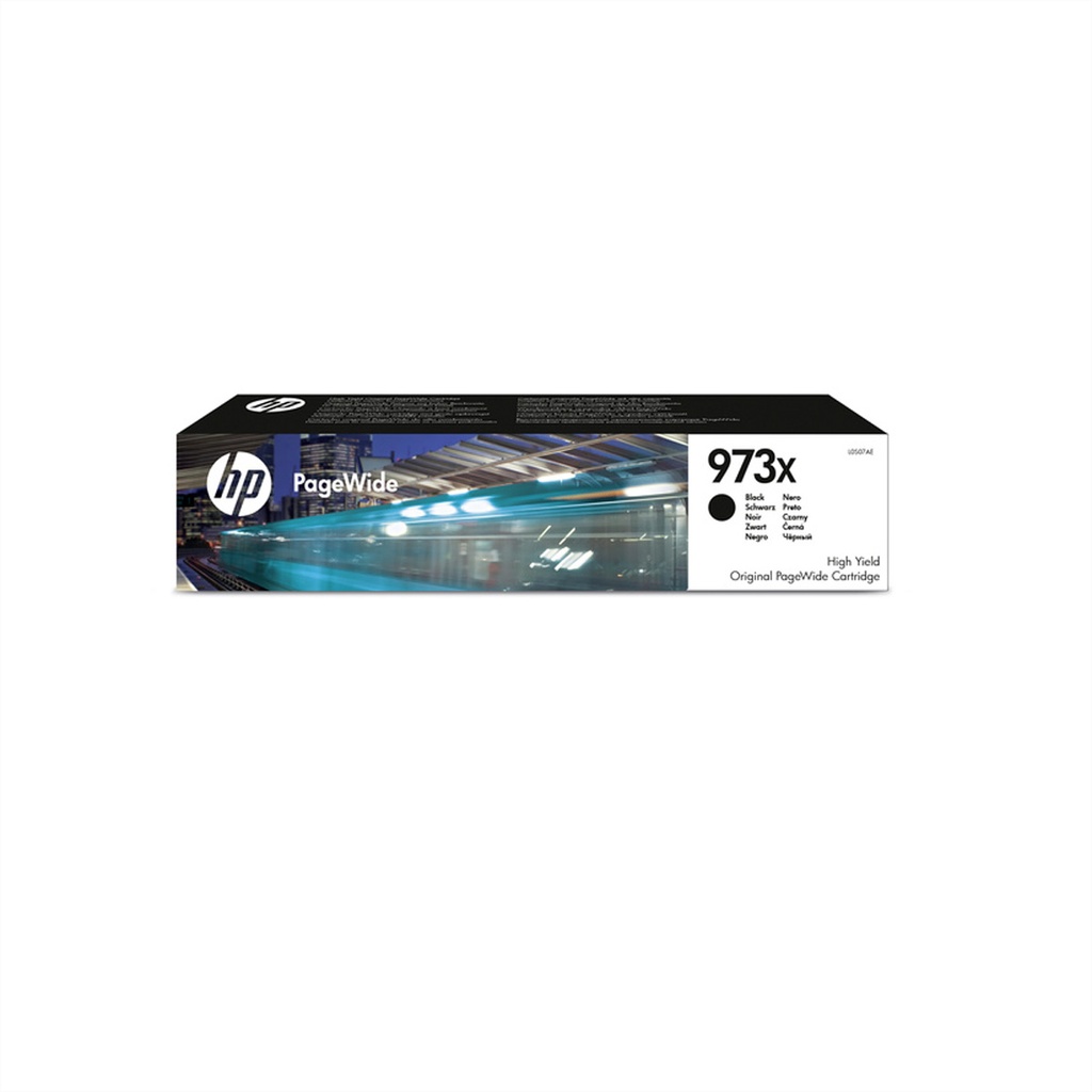 [4736050000] HP 973X Black Original 183ml Ink Cartridges L0S07AE