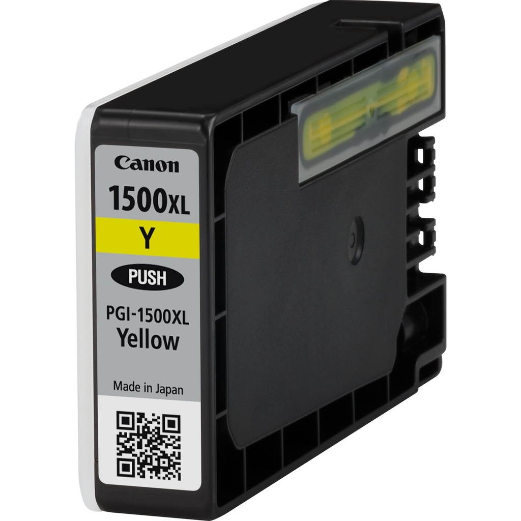 [4740812000] Canon PGI-1400XL BK PGI-1500XL Y Pigment-based ink 1 PC(s) Yellow Original Cartridges 9195B001