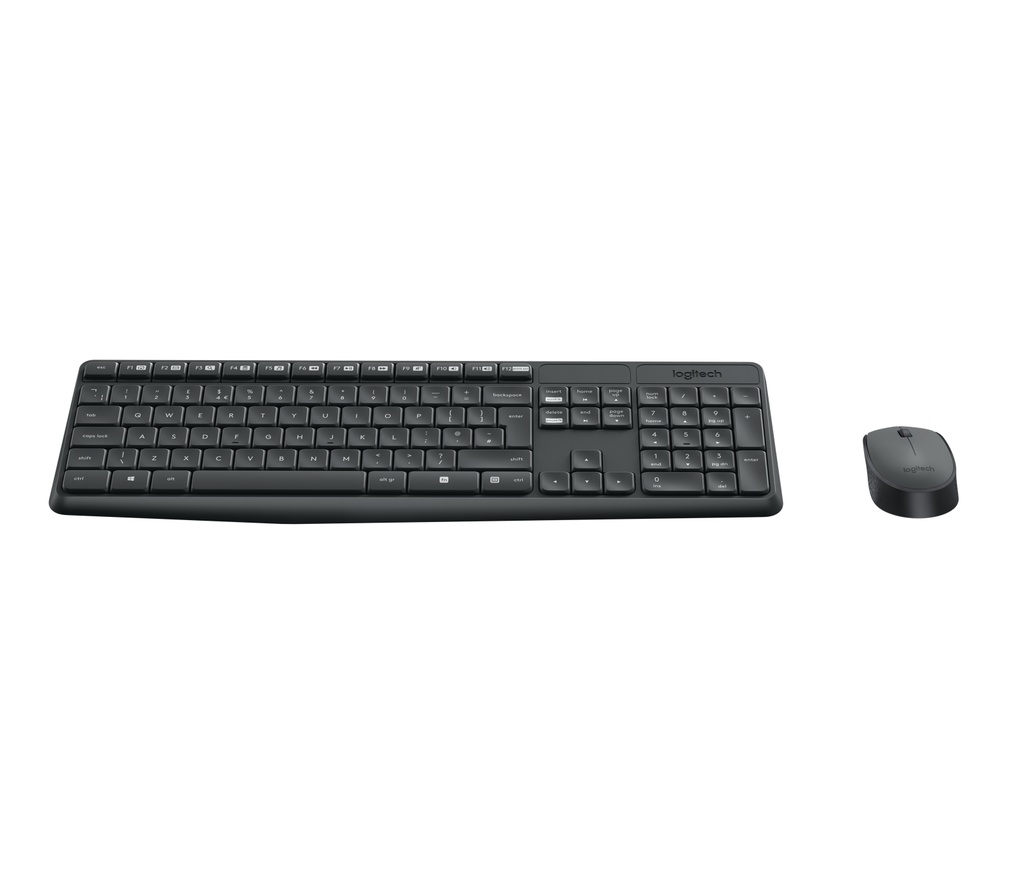 [4815300000] Logitech MK235 Wireless desk-top Combo QWERTY US Keyboard Optical Keyboards, Mice & Input Devices