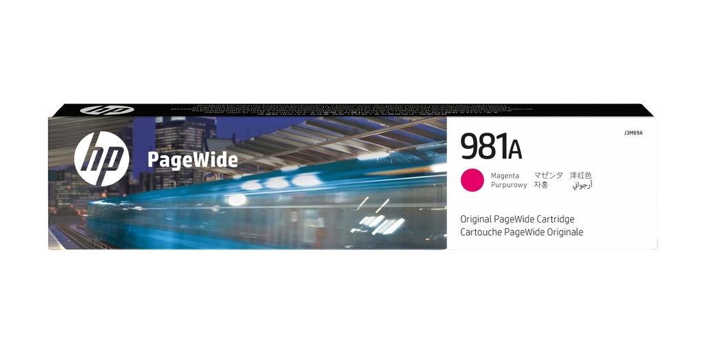[4839470000] HP 981 A Magenta Tintenpatrone Original Ink Cartridge Ink Cartridges