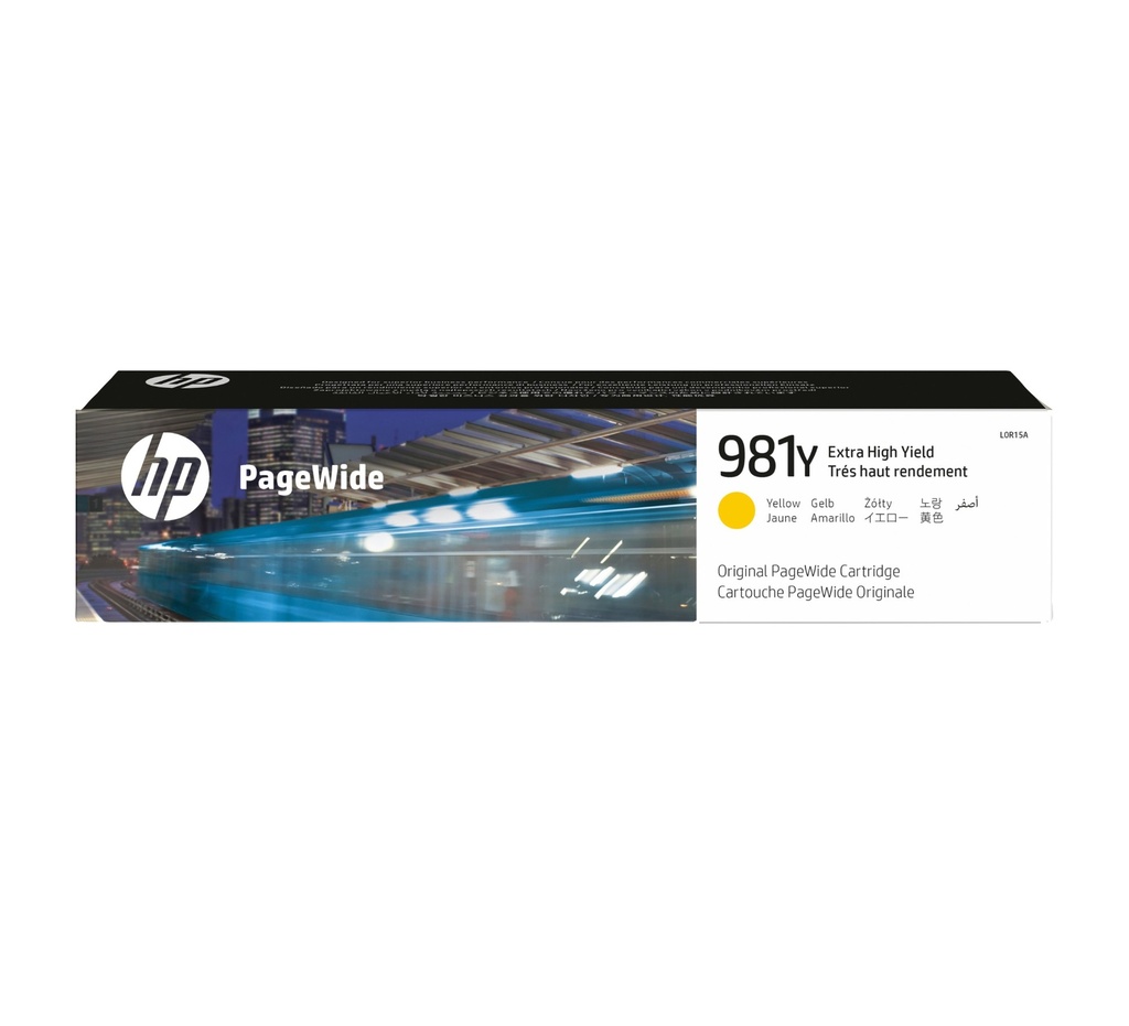 [4854408000] HP 981y yellow printer cartridge L0R15A Original Ink Cartridge Ink Cartridges