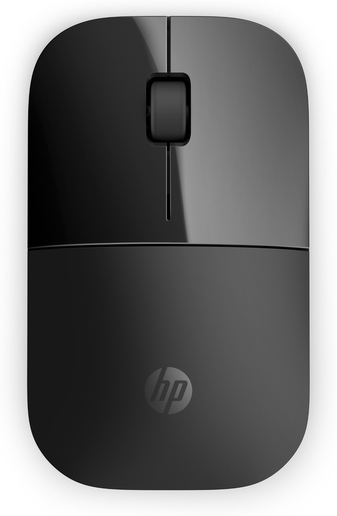 HP Z3700 Black Wireless Mouse Ambidextrous Optical RF Wireless 1200 DPI Black Input Devices