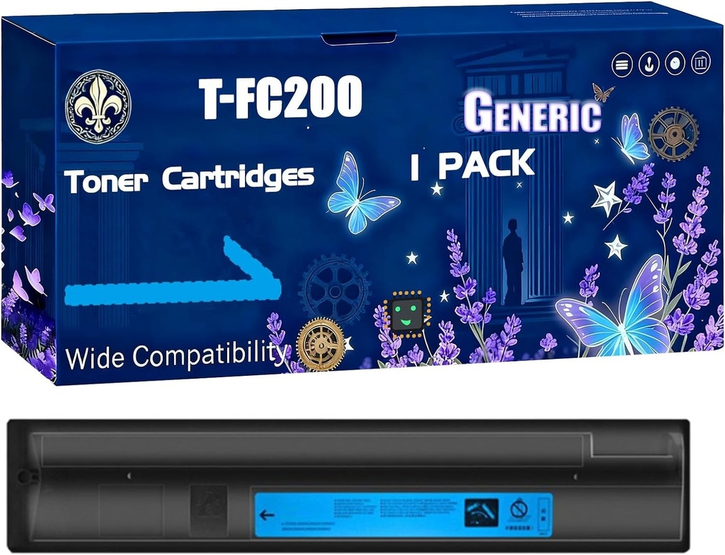 Toshiba Toner T FC200E C 6AJ00000119 cyan Original Toner Cartridge Toner Cartridges