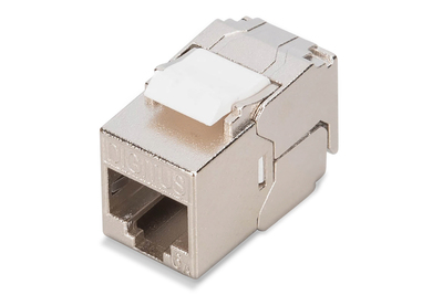 [5045430001] DIGITUS CAT 6 A compact keystone module, shielded, tool-free mounting connection Electrical Installation