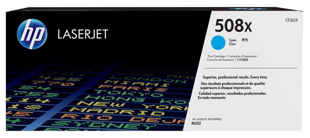 HP Toner CF 361 x cyan No. 508 Original Toner Cartridge Toner Cartridges