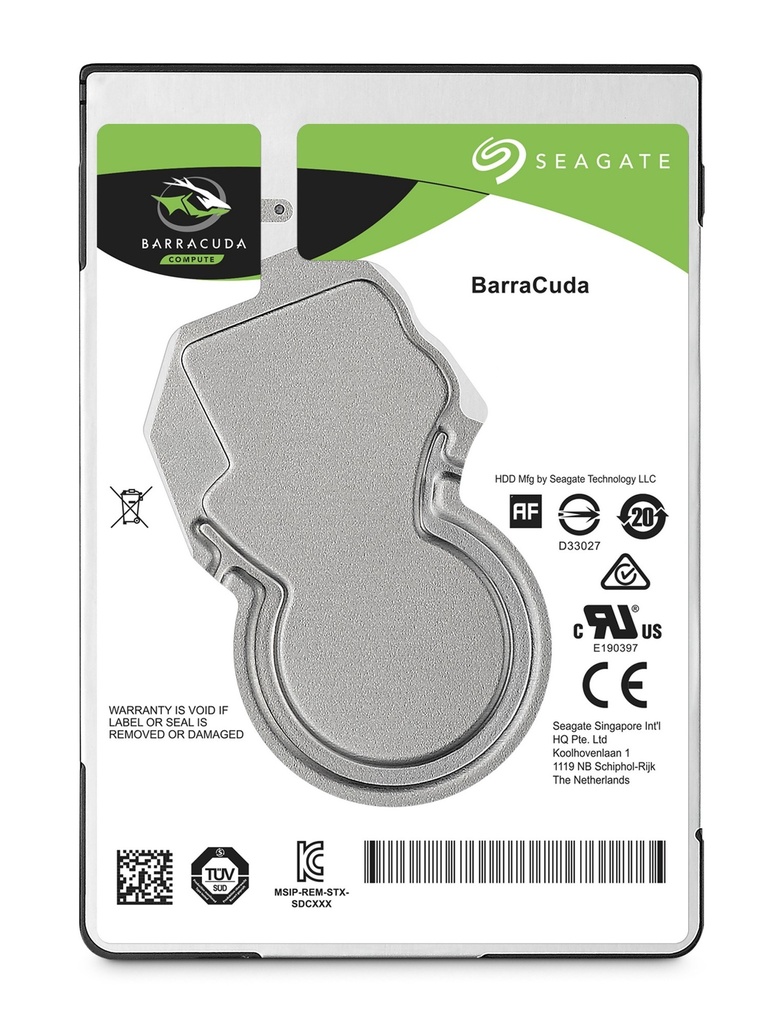 [5072231000] Seagate Guardian BarraCuda 2.5 inch SATA 5 TB HDD 5400RPM HDDs ST5000LM000