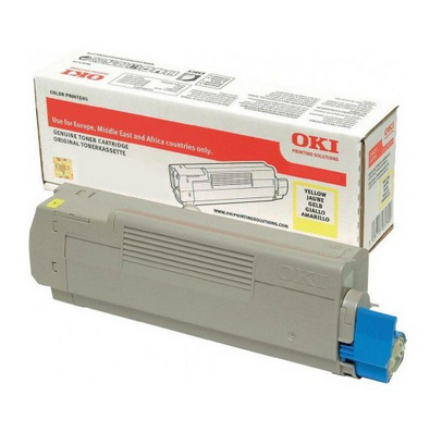 [5093490000] OKI Toner 46471101 yellow Standard-Kapazität 7 Original Toner Cartridge Toner Cartridges