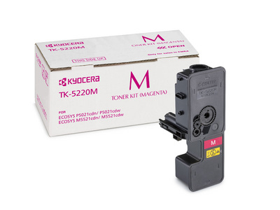 [5115934000] Kyocera TK 5220 m TK-5220 1200 pages Magenta 1 PC(s) Original Toner Cartridges 1T02R9BNL1