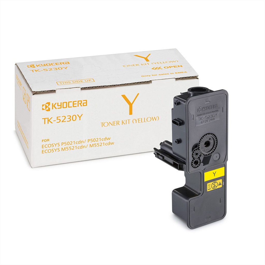 [5115949000] Kyocera 1T02R9ANL0 Tk-5230 y Toner yellow 2 TK5230Y Original Toner Cartridge Toner Cartridges