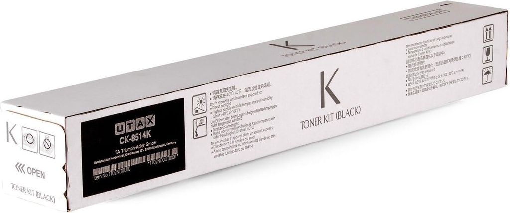 [5125633000] Utax CK-8514Y Kompatibel yellow 1 piece e 1T02NDAUT1 Compatible Original Toner Cartridges