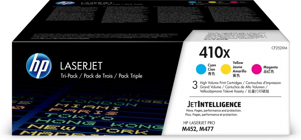 HP Color LaserJet 410X Toner Cartridge Original cyan, magenta, Yellow 5000 pages Toner Cartridges