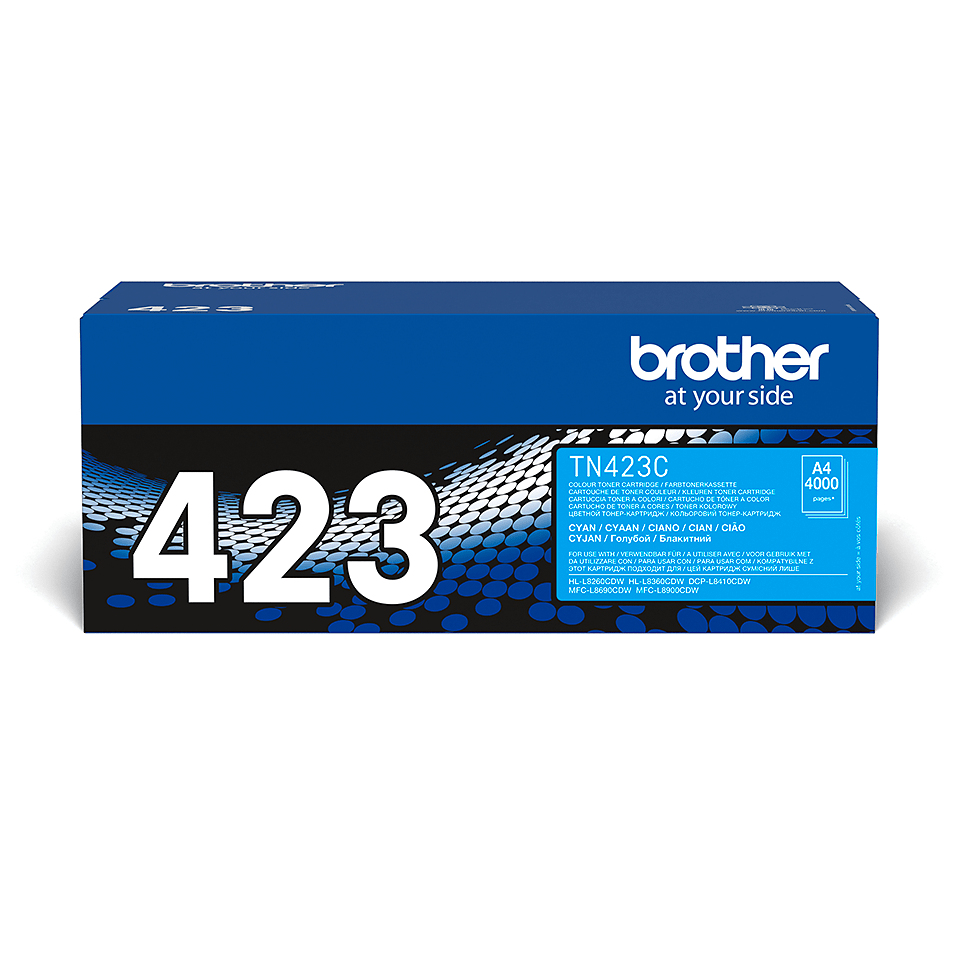 Brother Toner TN-423C Cyan TN423 Original Cartridge Cartridges TN423C