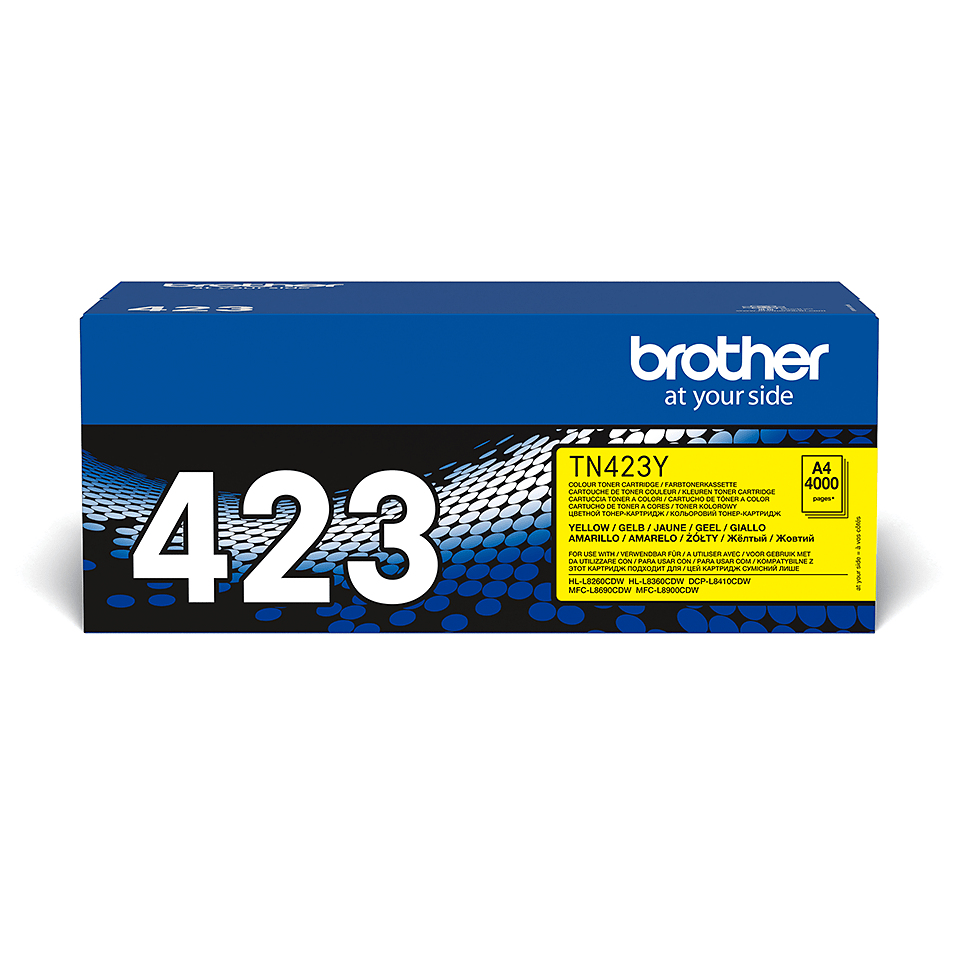 Brother Toner TN-423Y yellow TN423 Original Toner Cartridge Toner Cartridges