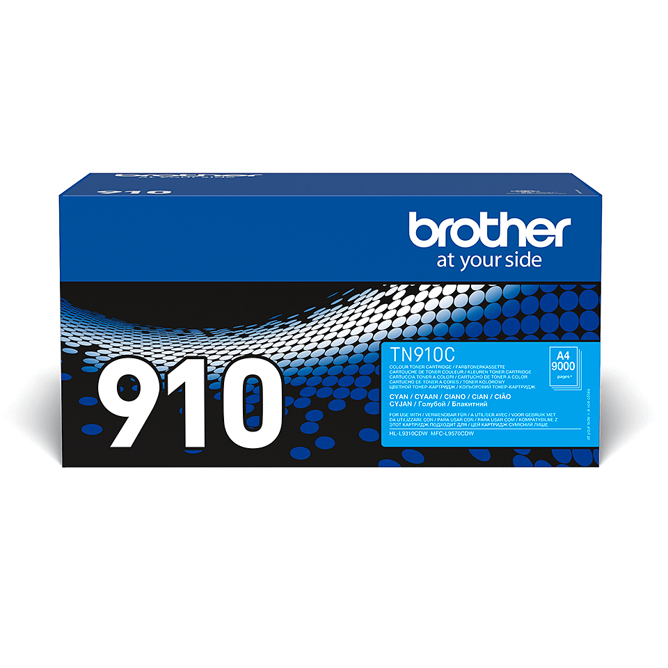 [5300739000] Brother Toner TN-910 TN910 Cyan Original Cartridge Cartridges TN910C