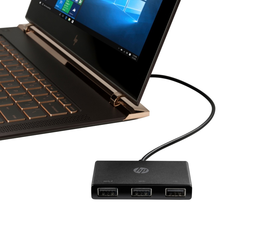 HP USB-C to USB-A Hub USB 3.2 Gen 1 (3.1 Adapter Hubs Z6A00AA