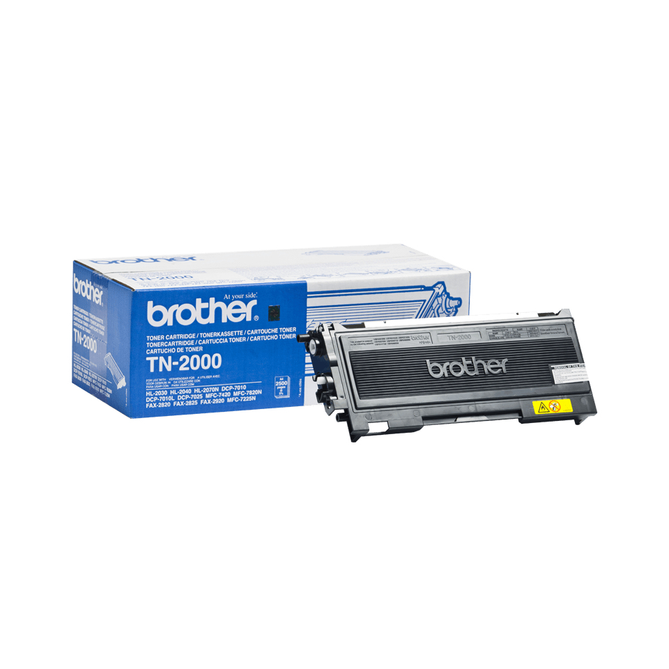 Brother TN2000 Toner Cartridge Original Black 2500 pages Toner Cartridges