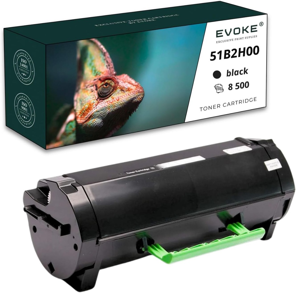 Lexmark 51B2H00 Black 1 piece e Original Refill Toner Cartridges