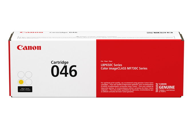 [5389241000] Canon 046 2300 pages Yellow 1 PC(s) Original Toner Cartridges 1247C002
