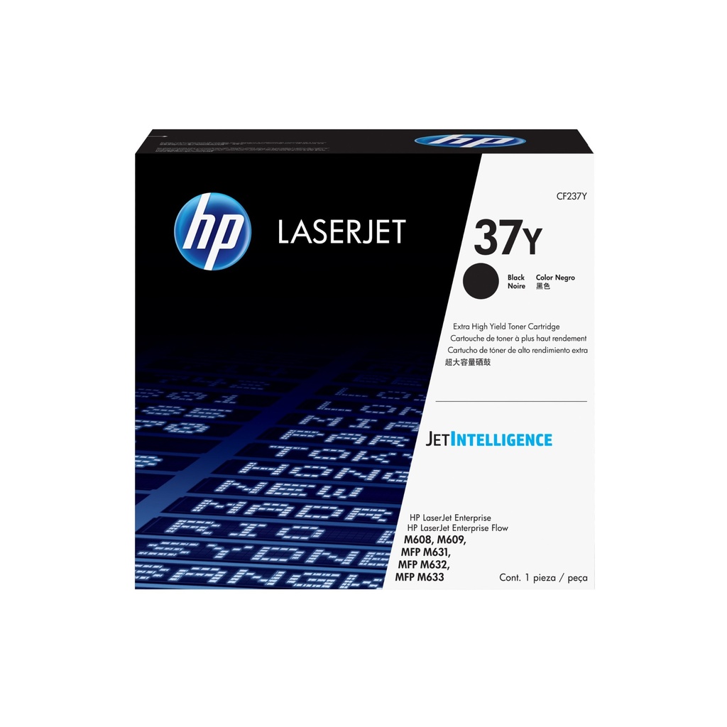 [5392580000] HP LaserJet 37Y Toner Cartridge Original Black 41000 pages Cartridges CF237Y